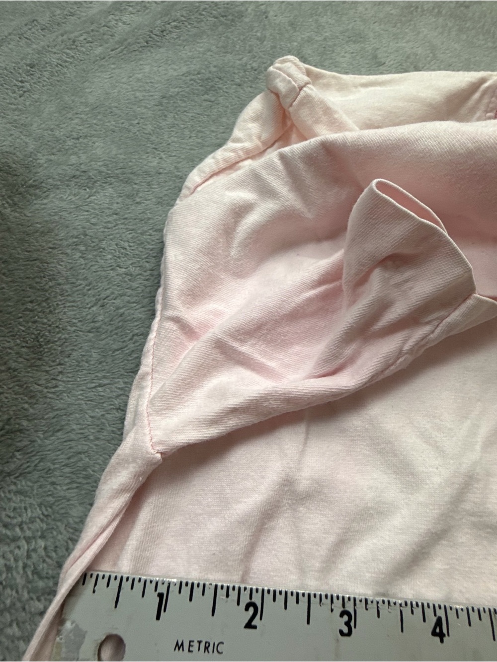 Gucci Light Pink Embroidered Logo Ringer Tee - Picture 9 of 13